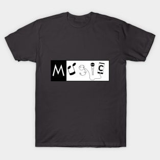 Musical word T-Shirt